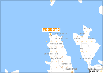 map of Frapáta