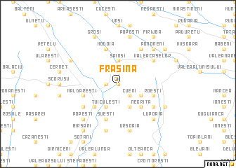 map of Frasina
