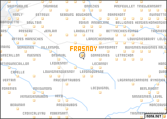 map of Frasnoy