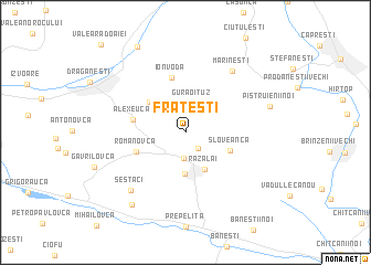 map of (( Frăteşti ))