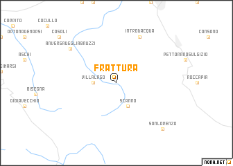map of Frattura