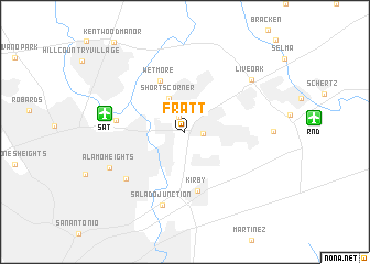 map of Fratt