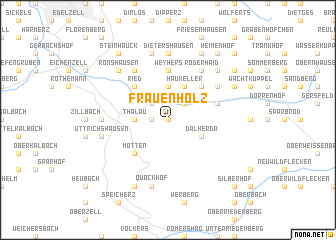 map of Frauenholz