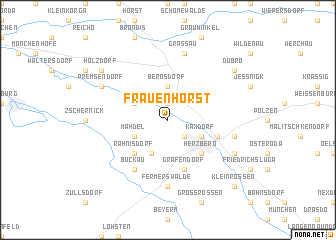 map of Frauenhorst