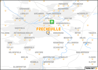 map of Frecheville