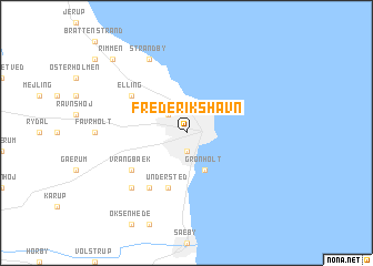 map of Frederikshavn