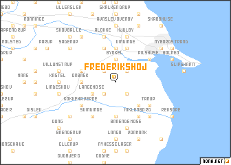 map of Frederikshøj