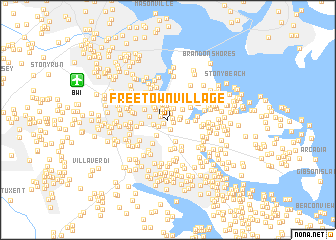 map of Freetown Village