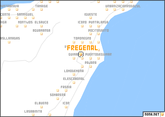 map of Fregenal