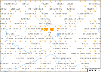 map of Freibolz