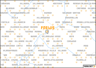 map of Freijís