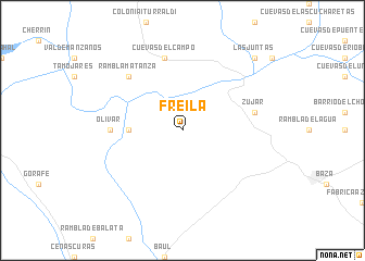 map of Freila