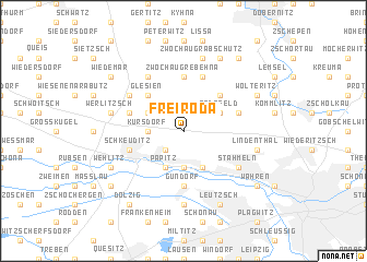 map of Freiroda