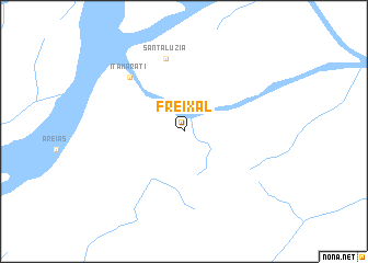 map of Freixal