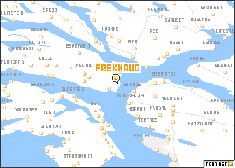 map of Frekhaug