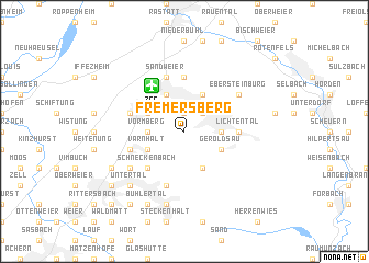 map of Fremersberg