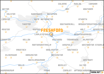 map of Freshford