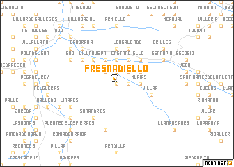 map of Fresnadiello