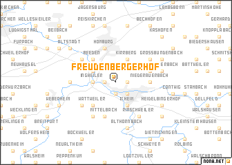 map of Freudenbergerhof