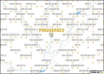 map of Freudeneck