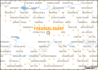 map of Freundelsdorf