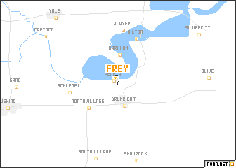 map of Frey