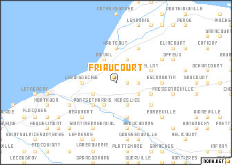 map of Friaucourt