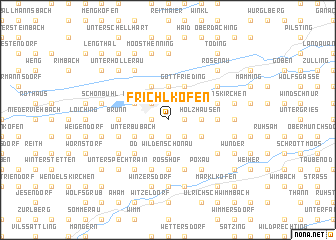 map of Frichlkofen