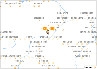 map of Fricking