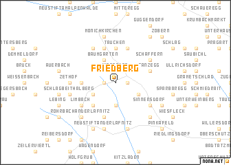 map of Friedberg