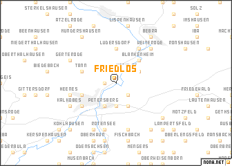map of Friedlos