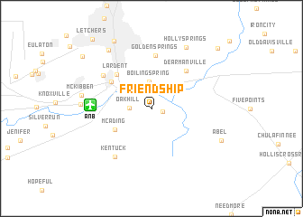 map of Friendship