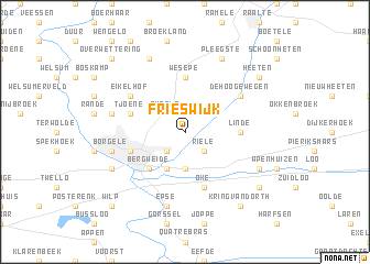 map of Frieswijk