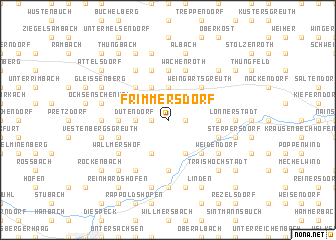 map of Frimmersdorf