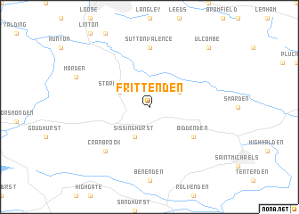 map of Frittenden