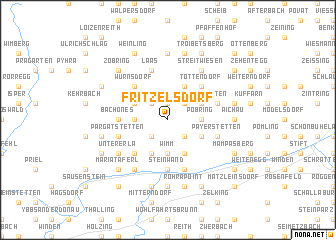 map of Fritzelsdorf