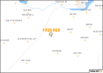 map of Frogner