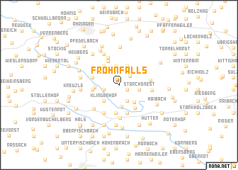 map of Frohnfalls