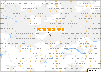 map of Frohnhausen