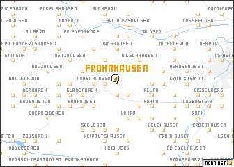 map of Frohnhausen