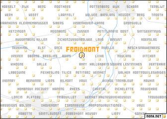 map of Froidmont