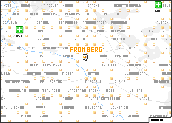 map of Fromberg