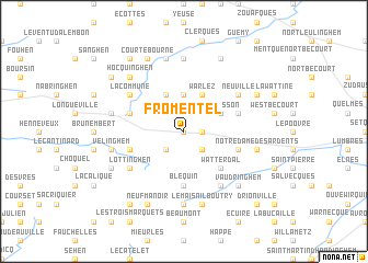 map of Fromentel