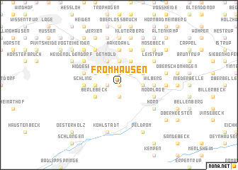 map of Fromhausen