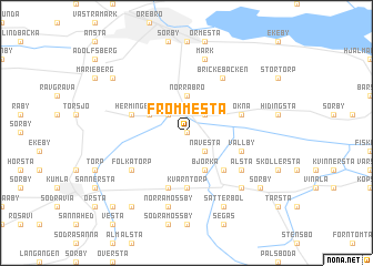 map of Frommesta