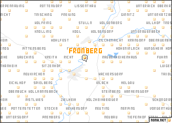 map of Fronberg