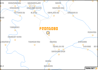 map of Frondobo