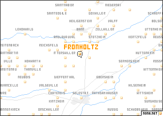 map of Fronholtz