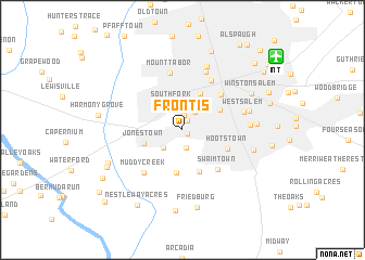 map of Frontis