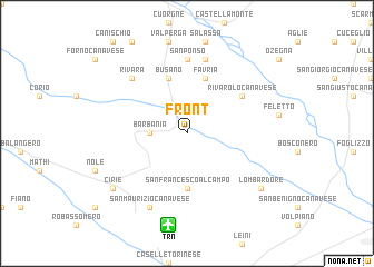 map of Front